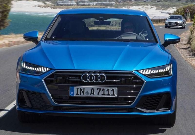 Usado Audi A7 Sportback Ambiente 286 CV (210 kW) 2019 Gris Utilitario