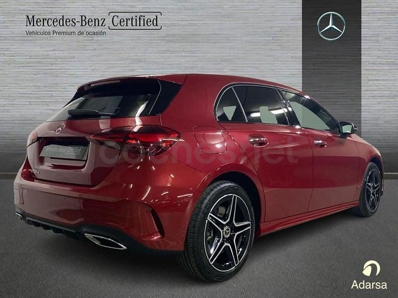Usado Mercedes A250 AMG line 218 CV (160 kW) 2025 Rojo Berlina