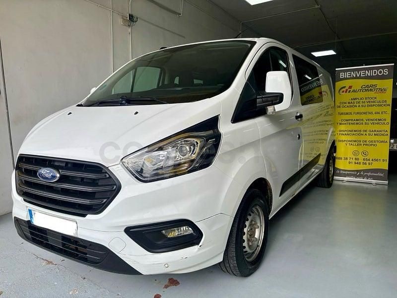 Usado Ford Transit Custom Limited 150 CV (110 kW) 2022 Blanco Monovolumen
