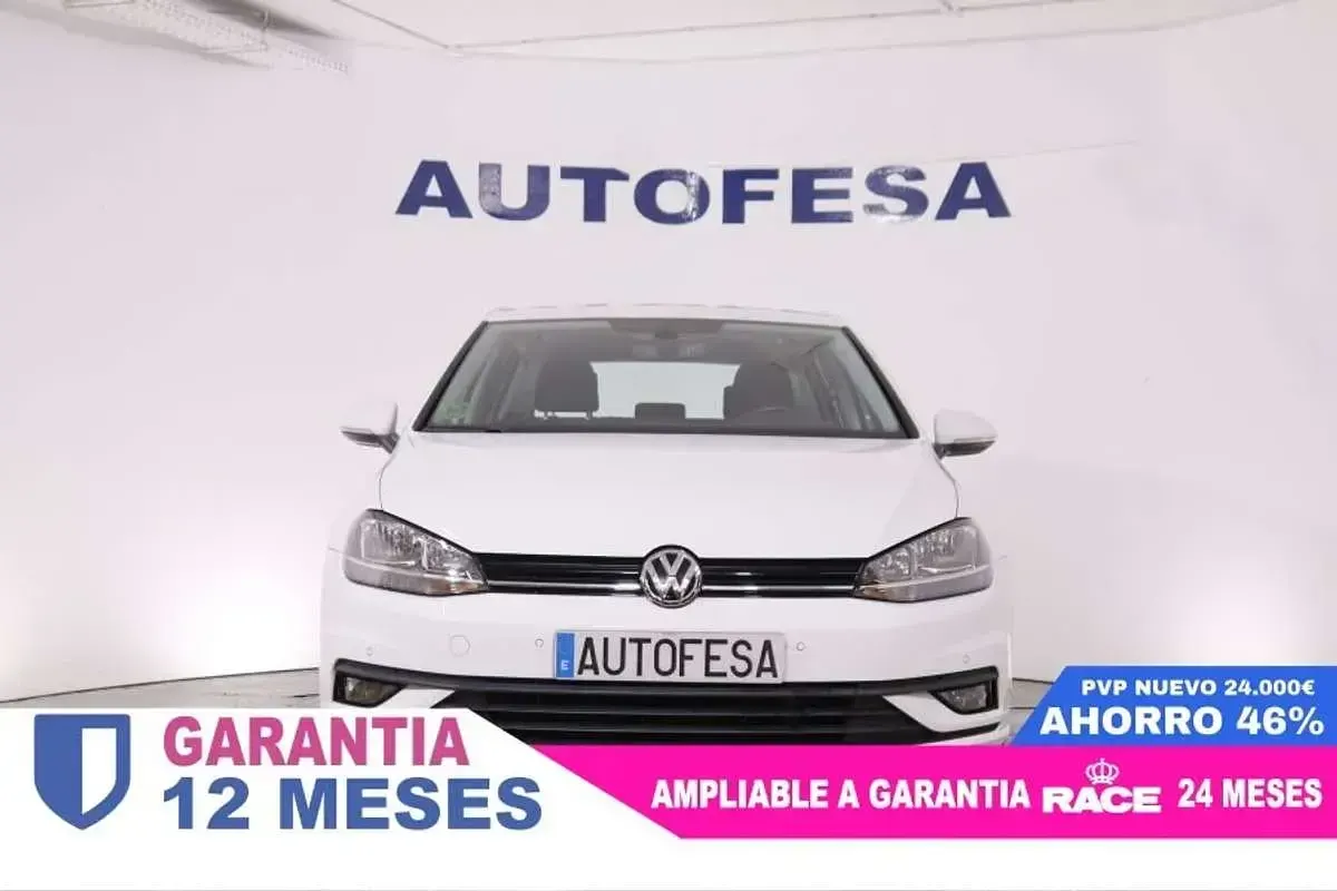 Usado VW Golf VII 110 CV (80 kW) 2017 Blanco Berlina