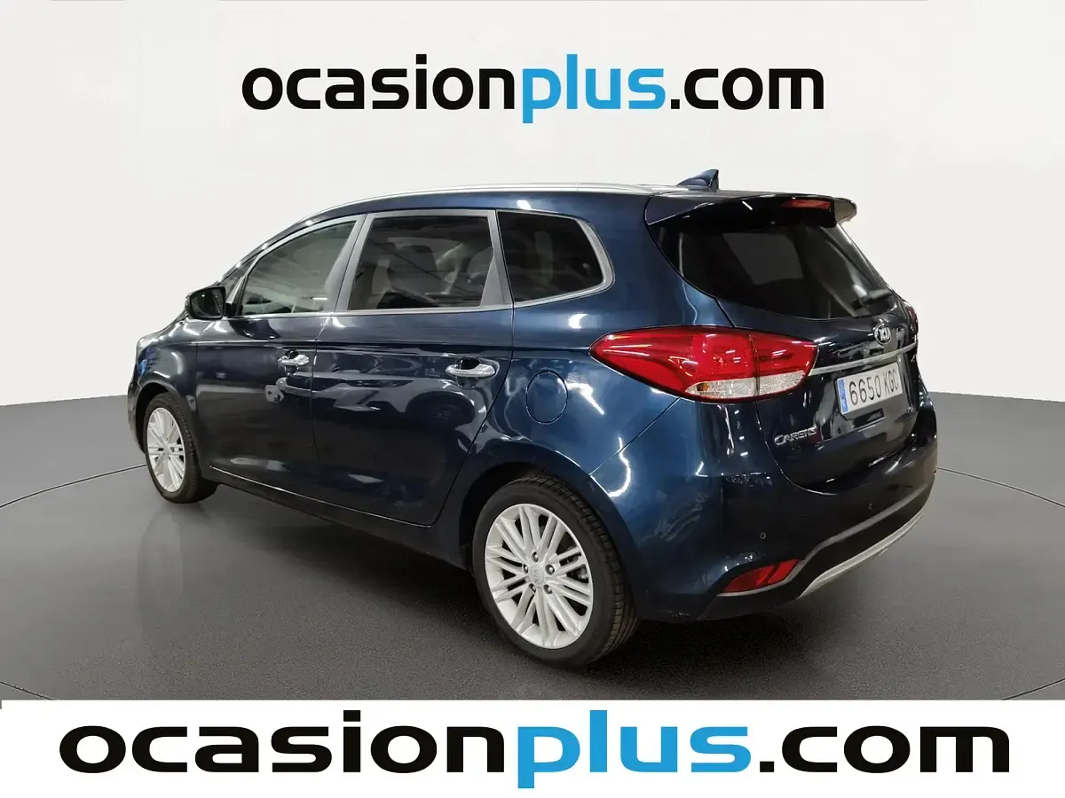 Usado Kia Carens 136 CV (100 kW) 2017 Azul Monovolumen