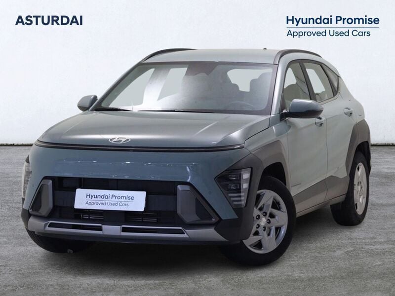 Mirage green (sólido) Usado 2024 Hyundai Kona SUV | 24.990 € (Caro) - Imagen 1/4