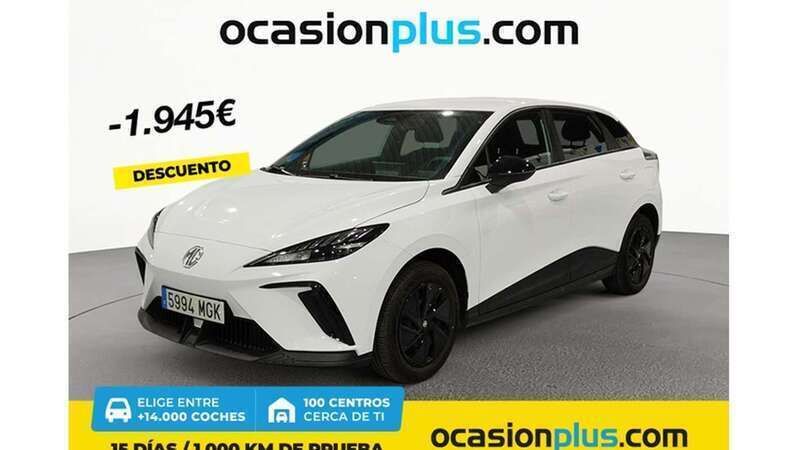 Blanco Usado 2023 MG MG4 EV Utilitario | 19.455 € (Buen precio) - Imagen 1/4