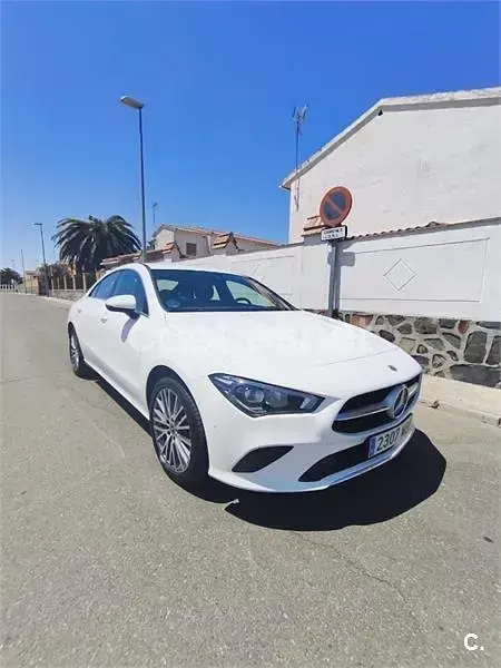 Usado Mercedes CLA250e 218 CV (160 kW) 2022 Blanco Coupe