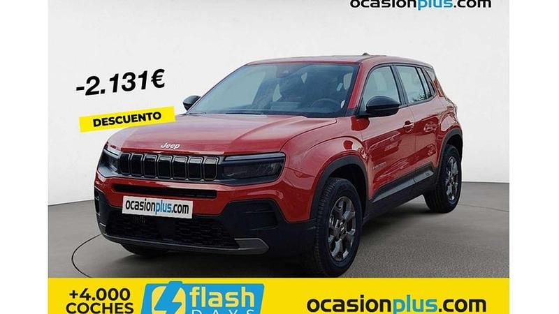 Rojo Nuevo 2025 Jeep Avenger Longitude SUV | 18.653 € (Precio justo) - Imagen 1/4