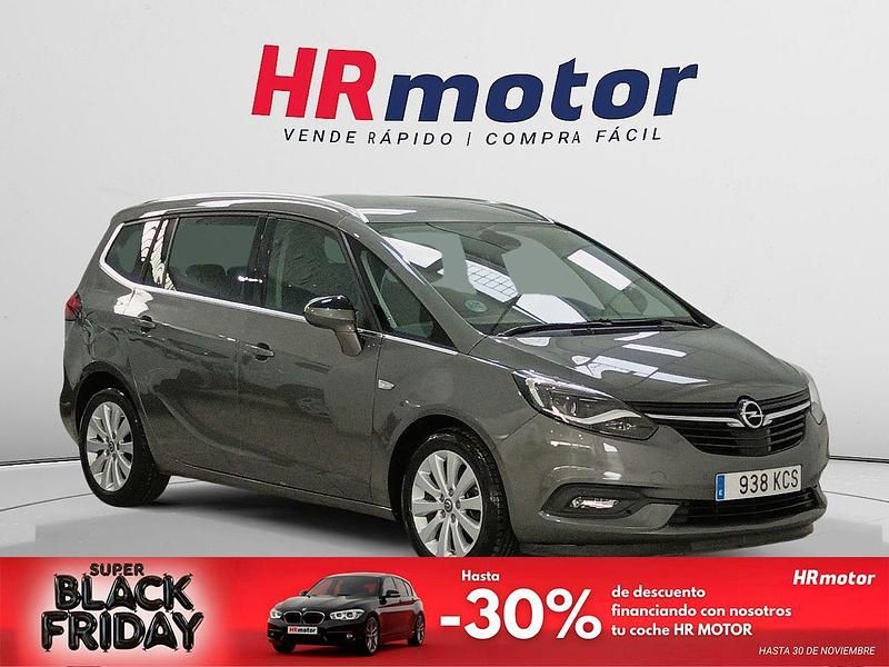 Gris Usado 2017 Opel Zafira Excellence Monovolumen | 12.990 € (Precio justo) - Imagen 1/4
