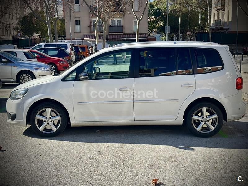 Usado VW Touran Sport 140 CV (102 kW) 2012 Blanco Monovolumen