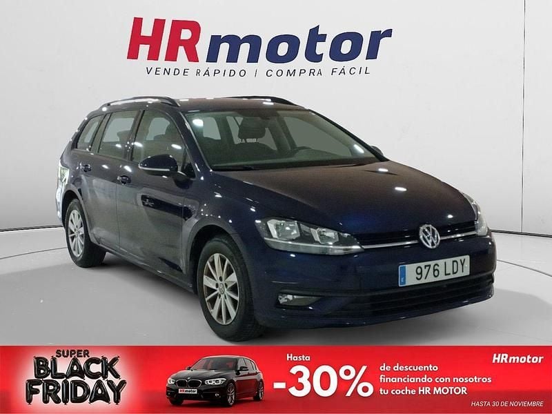 Azul Usado 2020 VW Golf VII S Familiar | 13.310 € (Precio justo) - Imagen 1/4