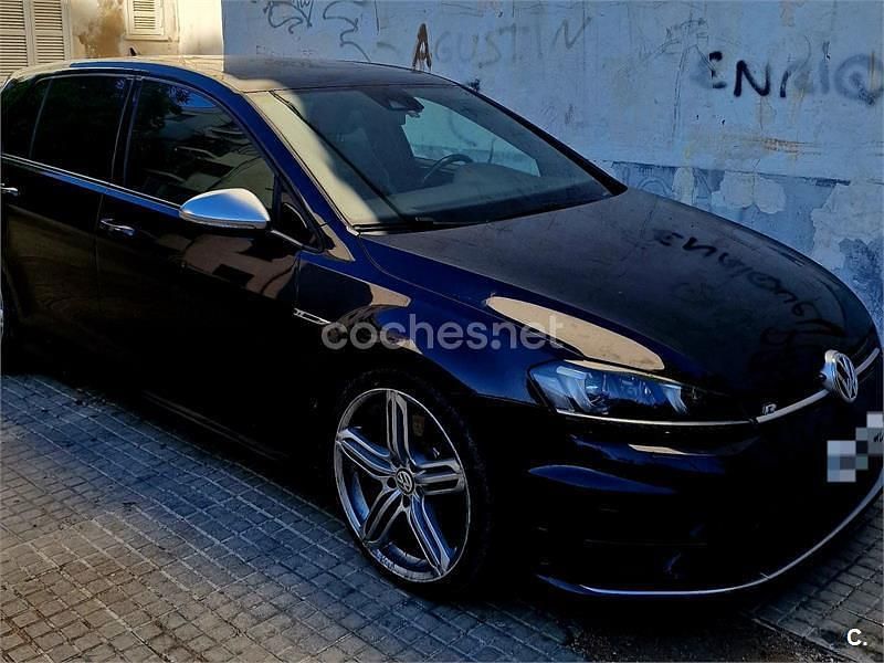 Usado VW Golf VII R 310 CV (228 kW) 2017 Negro Berlina