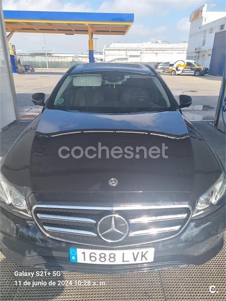 Negro Usado 2017 Mercedes E220 Familiar | 20.100 € (Precio justo) - Imagen 1/4