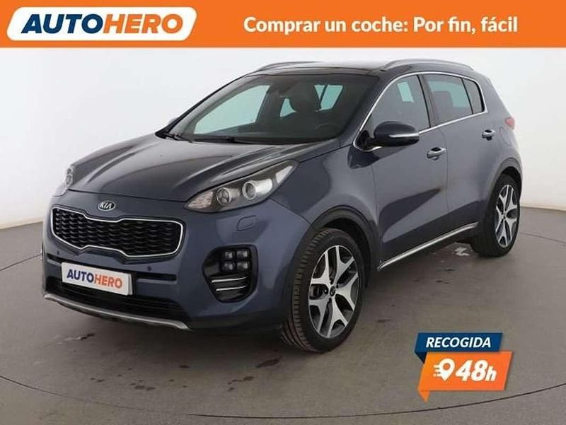Azul Usado 2017 Kia Sportage GT-Line SUV | 15.699 € (Buen precio) - Imagen 1/3