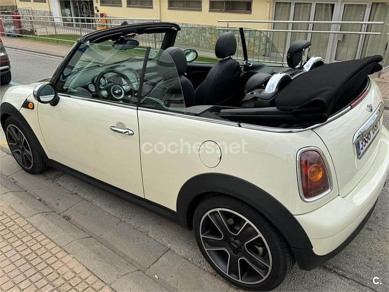 Beige Usado 2010 Mini Cooper Cabriolet Descapotable | 12.500 € (Precio justo) - Imagen 1/4