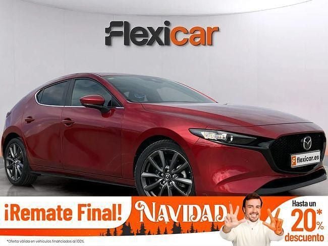Rojo Usado 2020 Mazda 3 Berlina | 18.990 € (Precio justo) - Imagen 1/4