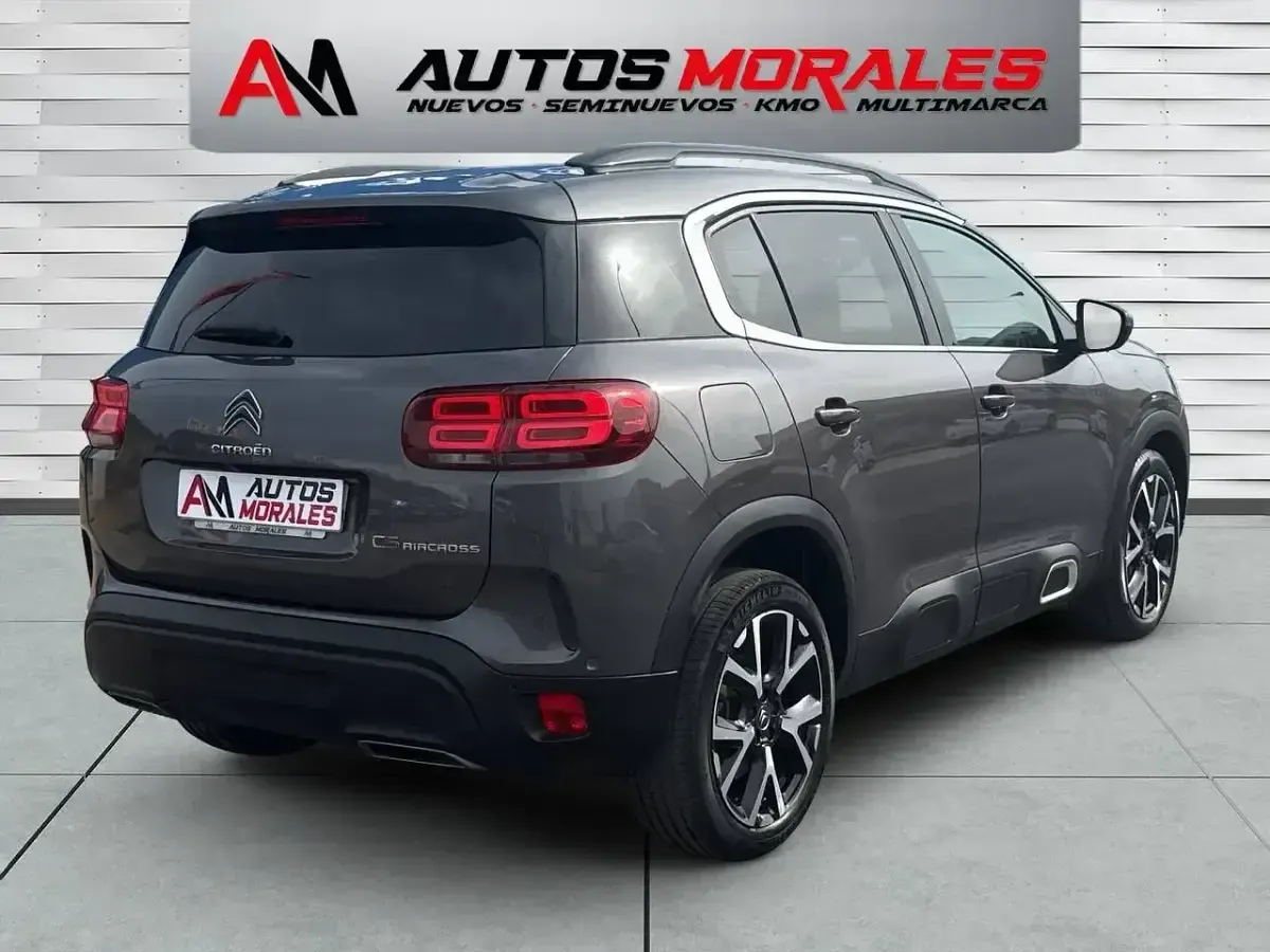 Usado Citroën C5 Aircross PureTech 131 CV (96 kW) 2019 Gris SUV