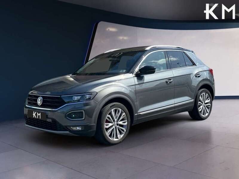 Gris Usado 2020 VW T-Roc Sport SUV | 20.500 € (Precio justo) - Imagen 1/4