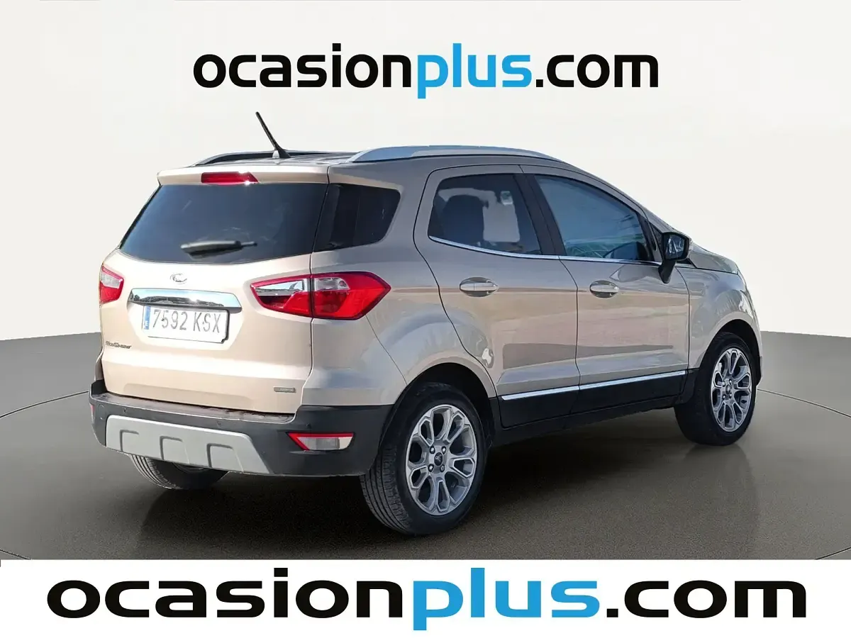 Usado Ford Ecosport Titanium 125 CV (91 kW) 2019 Beige SUV
