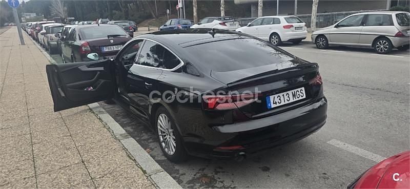 Usado Audi A5 Sportback 150 CV (110 kW) 2017 Negro Utilitario