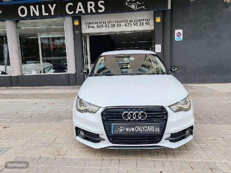Usado Audi A1 S-Line 95 CV (69 kW) 2016 Blanco Utilitario