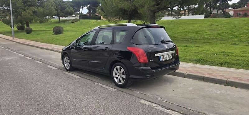 Begagnad Peugeot 308 SW Sport 136 HK (100 kW) 2008 Svart Kombi