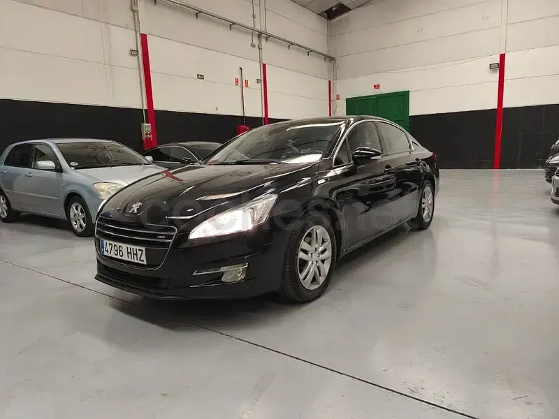 Usado Peugeot 508 Access 112 CV (82 kW) 2011 Negro Berlina