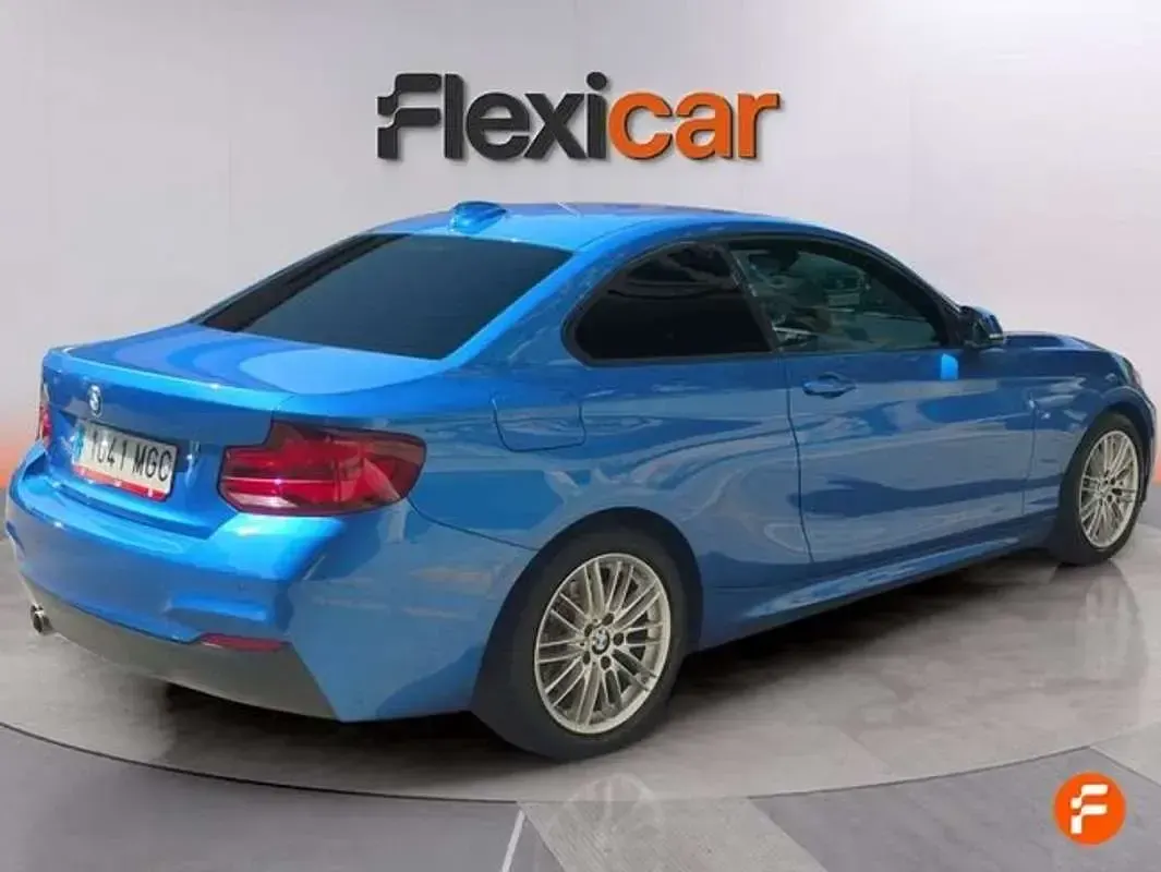 Begagnad BMW 220 184 HK (135 kW) 2019 Blå Sportkupé