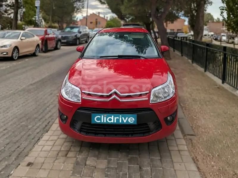 Usado Citroën C4 90 CV (66 kW) 2009 Rojo Berlina