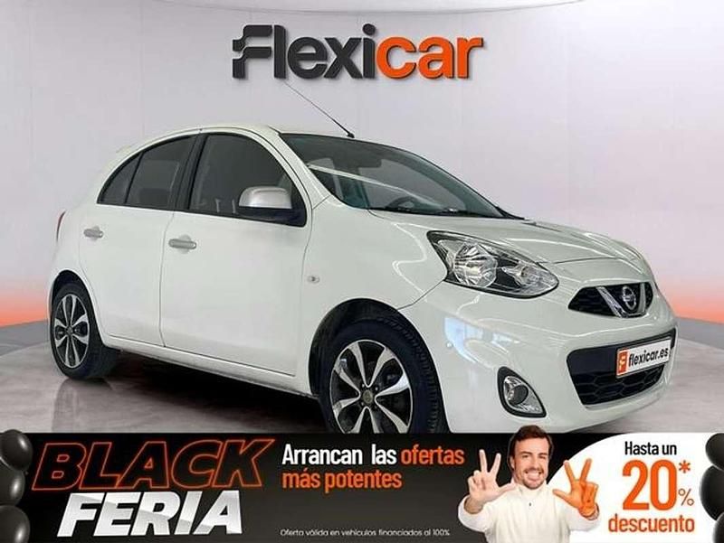 Blanco Usado 2015 Nissan Micra Tekna Utilitario | 7990 € (Precio justo) - Imagen 1/4