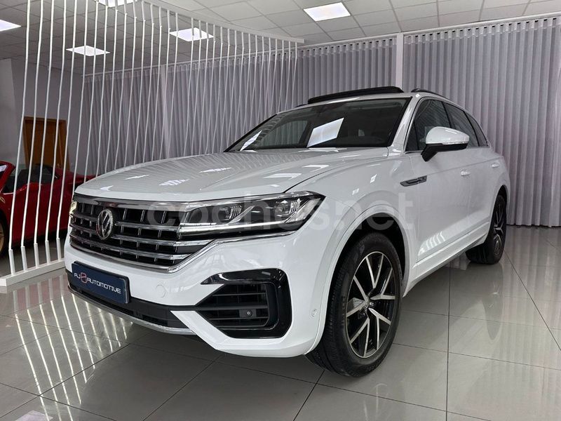 Blanco Usado 2021 VW Touareg R-line SUV | 49.990 € (Precio justo) - Imagen 1/4