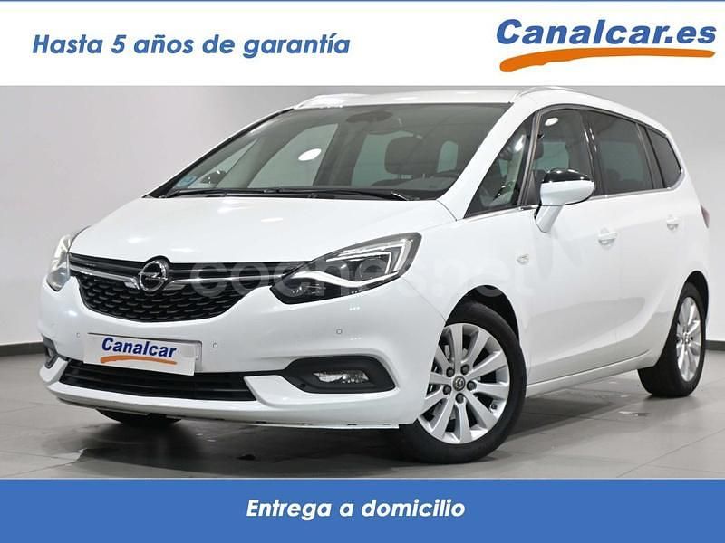 Blanco Usado 2016 Opel Zafira Excellence Monovolumen | 8990 € (Precio justo) - Imagen 1/4