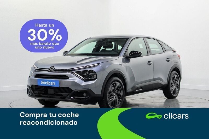 Gris Usado 2024 Citroën C4 PureTech Berlina | 17.690 € (Buen precio) - Imagen 1/4