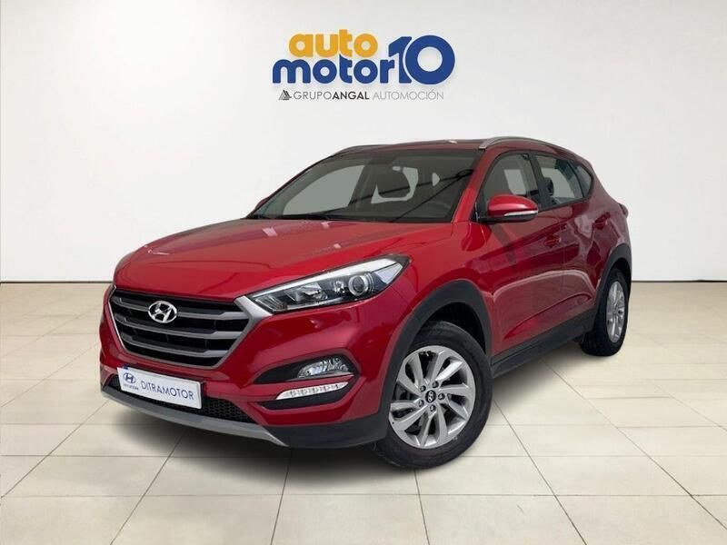 Rojo Usado 2018 Hyundai Tucson SUV | 19.500 € (Precio justo) - Imagen 1/4
