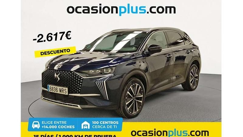 Azul Usado 2024 DS Automobiles DS7 Crossback Rivoli SUV | 26.173 € (Precio justo) - Imagen 1/4