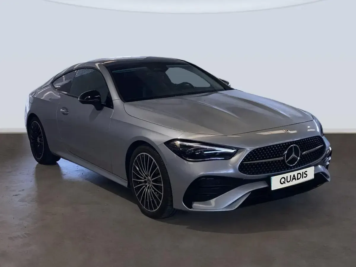 Usado Mercedes CLE220 197 CV (144 kW) 2025 Gris plata Coupe