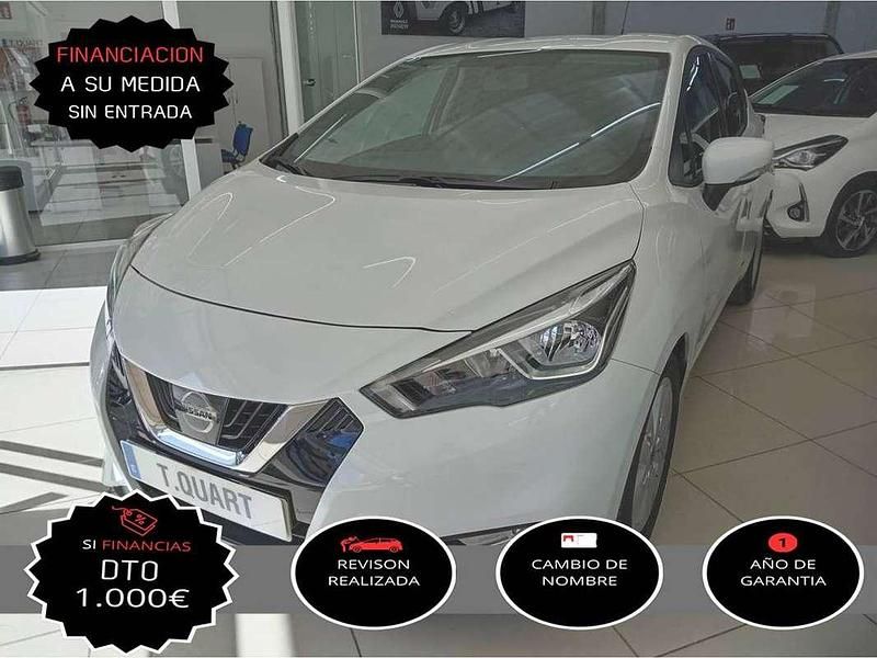 Blanco Usado 2020 Nissan Micra Acenta Utilitario | 12.500 € (Precio justo) - Imagen 1/4
