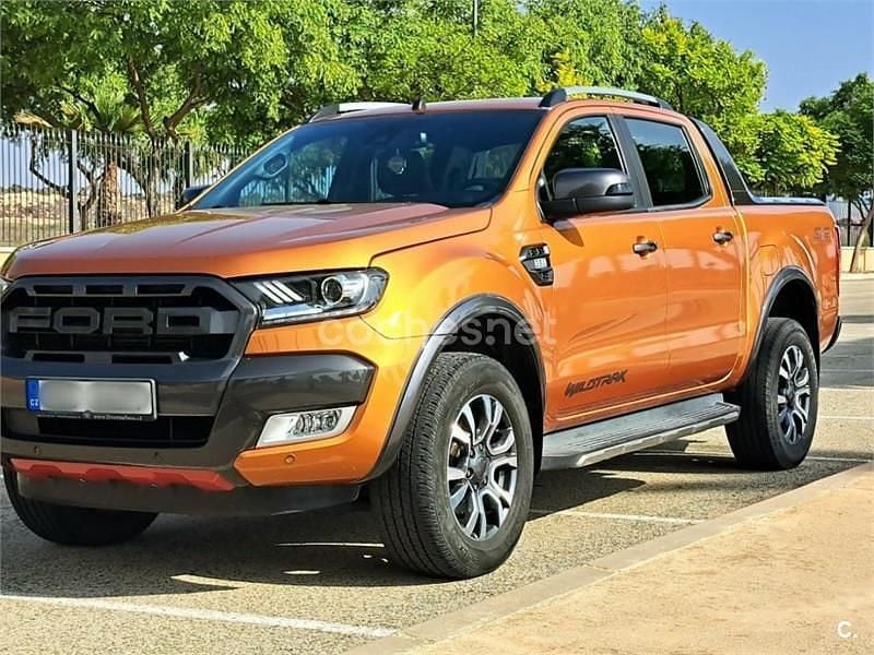 Naranja Usado 2017 Ford Ranger Wildtrack Recogida | 27.500 € (Precio justo) - Imagen 1/4