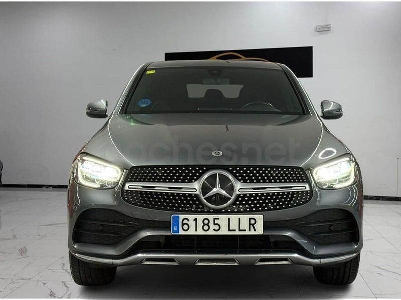 Usado Mercedes GLC300e 306 CV (225 kW) 2020 Gris / plata Coupe