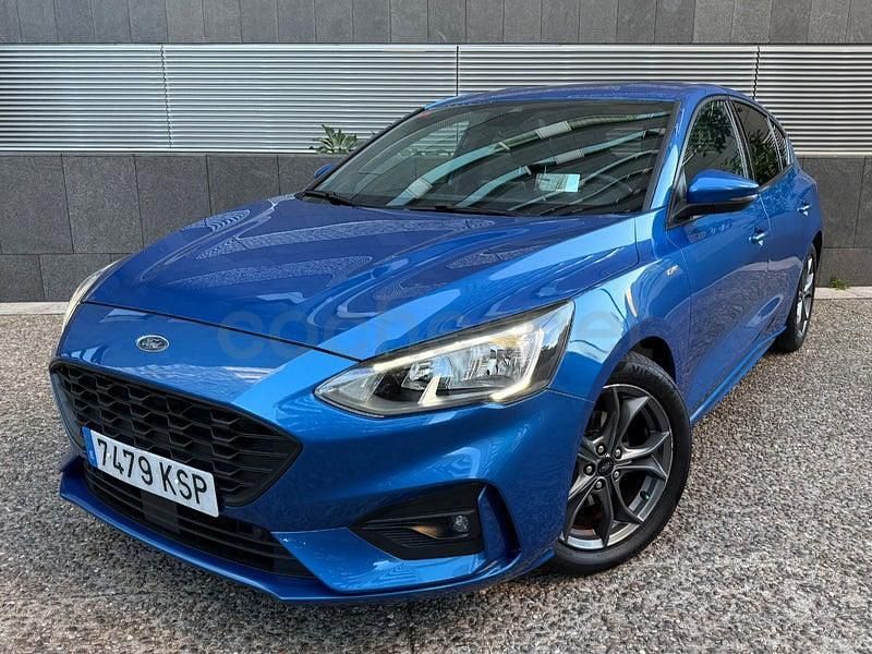 Usado Ford Focus ST-Line 150 CV (110 kW) 2019 Azul Berlina