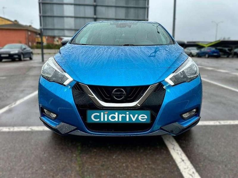 Usado Nissan Micra S 90 CV (66 kW) 2017 Azul Utilitario