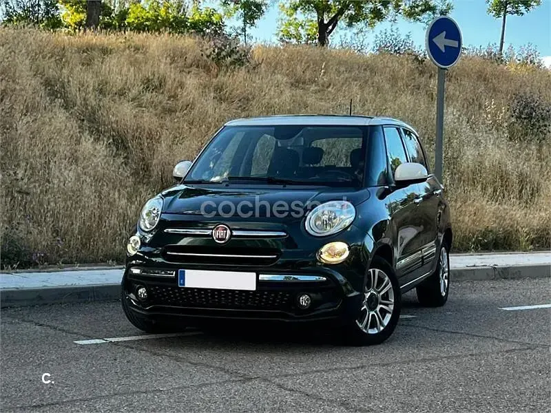 Usado Fiat 500L Mirror 120 CV (88 kW) 2018 Verde Monovolumen