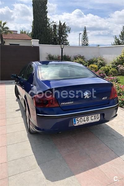 Usado Peugeot 407 110 CV (80 kW) 2004 Azul Berlina