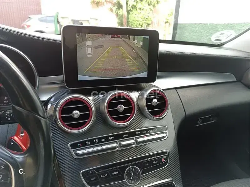 Usado Mercedes C220 Exclusive 170 CV (125 kW) 2015 Blanco Berlina