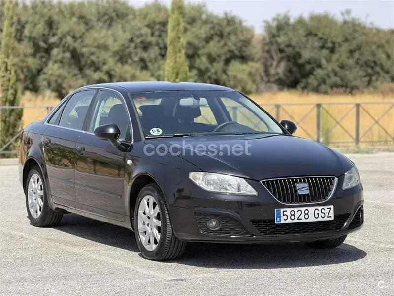 Usado Seat Exeo Style 120 CV (88 kW) 2010 Negro Berlina