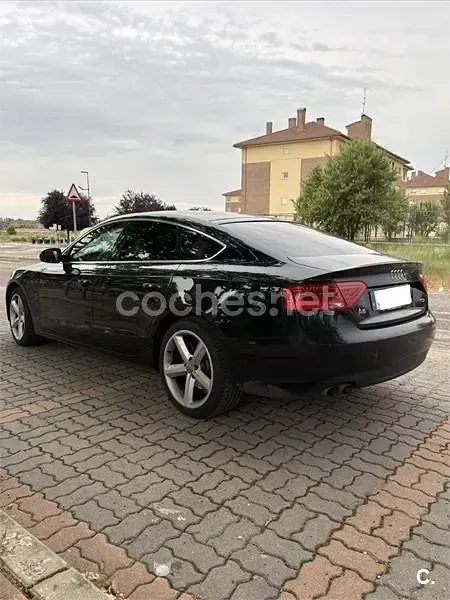 Usado Audi A5 Sportback 177 CV (130 kW) 2012 Negro Utilitario