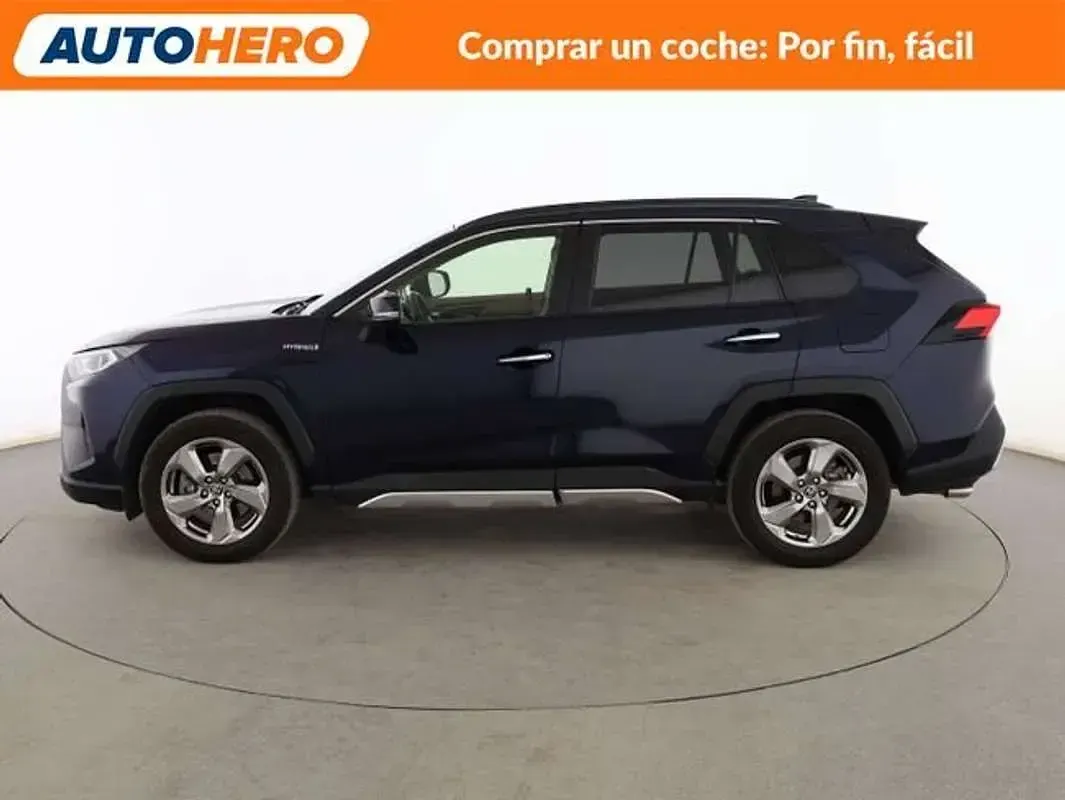 Usado Toyota RAV4 Hybrid Luxury 222 CV (163 kW) 2019 Azul SUV