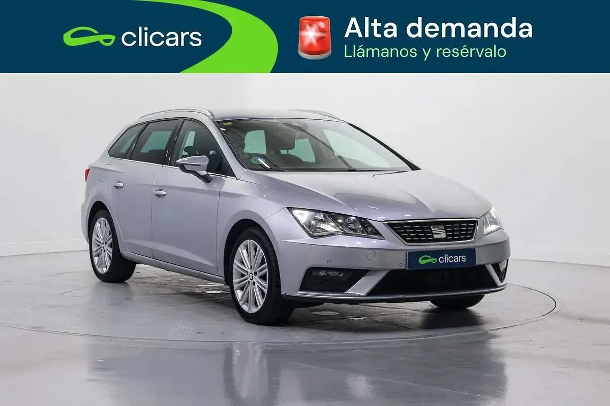 Käytetty Seat Leon ST XCELLENCE 131 HP (96 kW) 2020 Hopea Farmari