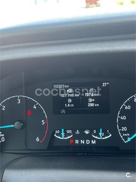 Negro Usado 2021 Ford Tourneo Custom Titanium Monovolumen | 32.500 € (Precio justo) - Imagen 1/4