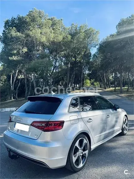 Usado Audi A3 S-Line 110 CV (80 kW) 2016 Gris / plata Berlina