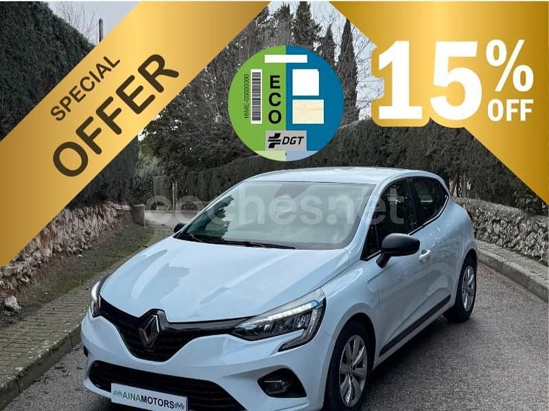 Blanco Usado 2021 Renault Clio V Business Berlina | 11.490 € (Buen precio) - Imagen 1/4