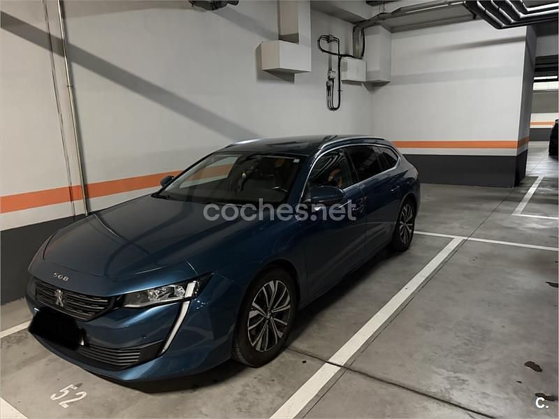 Usado Peugeot 508 SW Allure 130 CV (95 kW) 2020 Azul Familiar