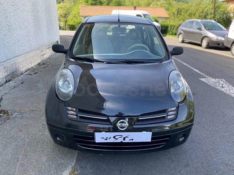 Używany Nissan Micra Acenta 88 KM (64 kW) 2006 Czarny Sedan/Limuzyna
